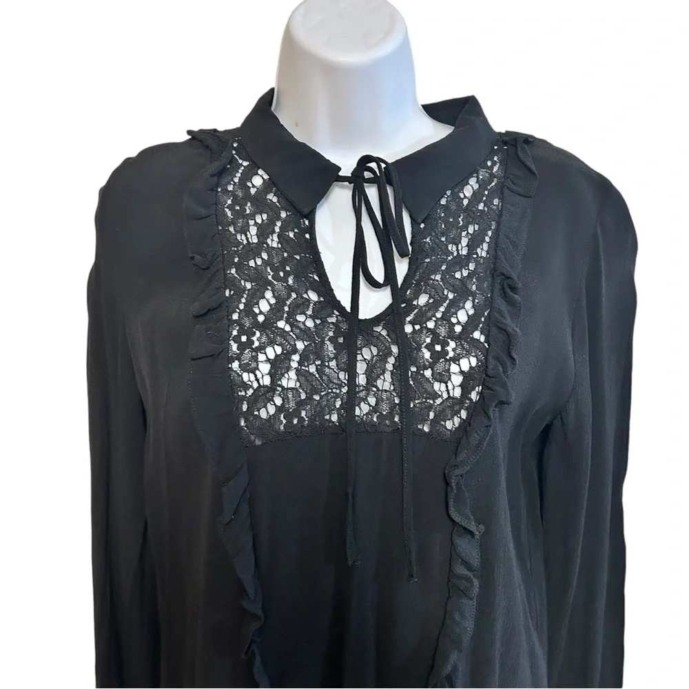 Zara black long